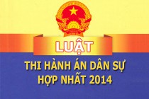 Luật Thi hành án dân sự hợp nhất 2014